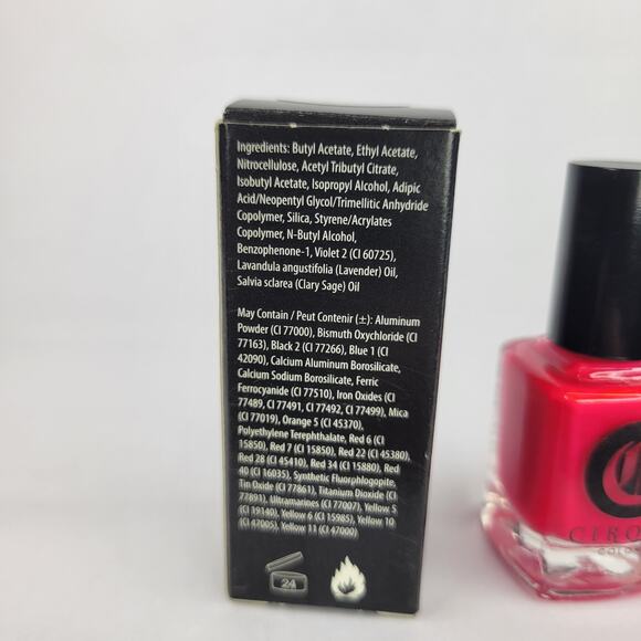 Cirque Nail Polish "Nympho" NEW Bright Pink Neon Jelly Creme - Picture 6 of 6